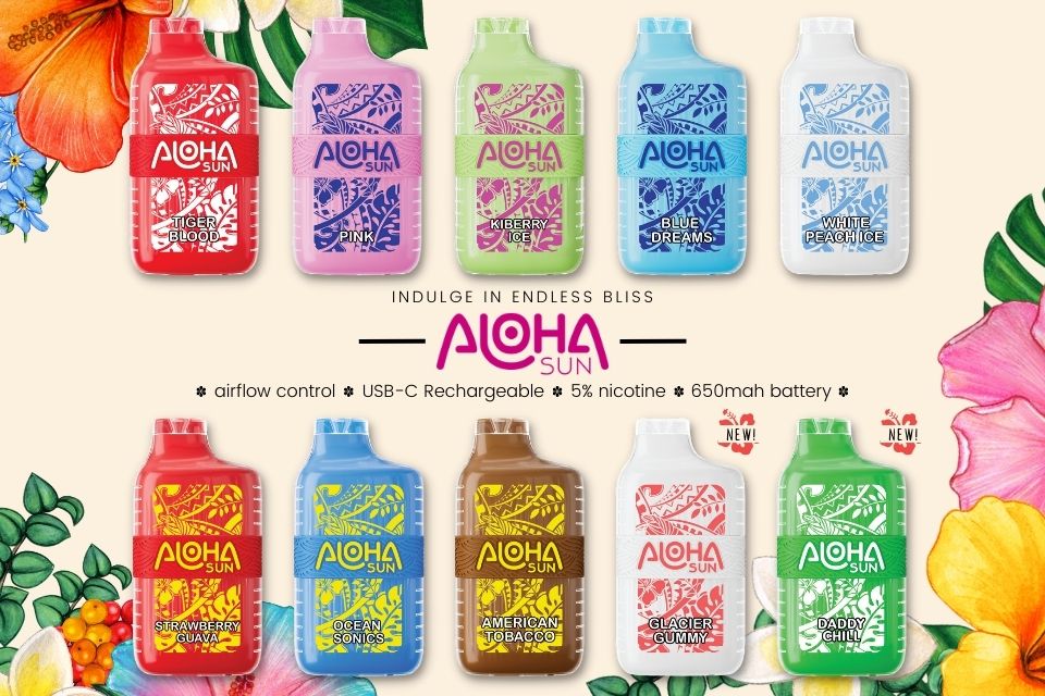 Aloha Sun 7000 Puffs Disposable